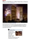 Where to Eat on New Year's Eve in Denver